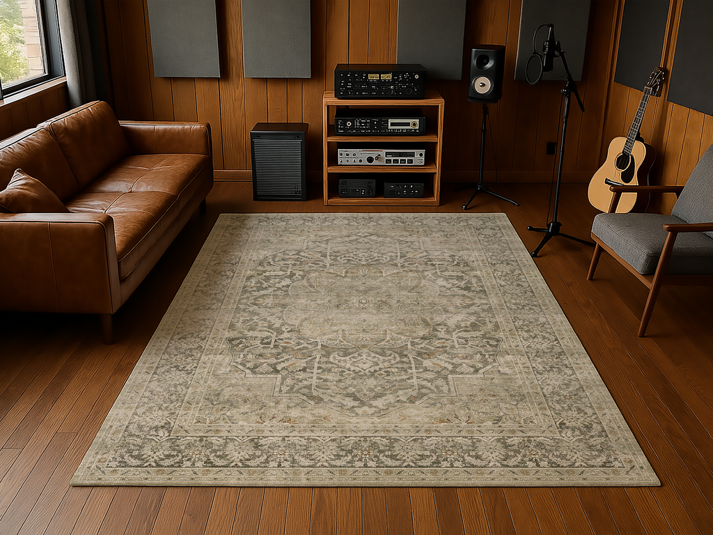Cotty Home Premium Turkish Cotton, Washable Rug –  Non-Slip, Foldable, Multi-Size and Color
