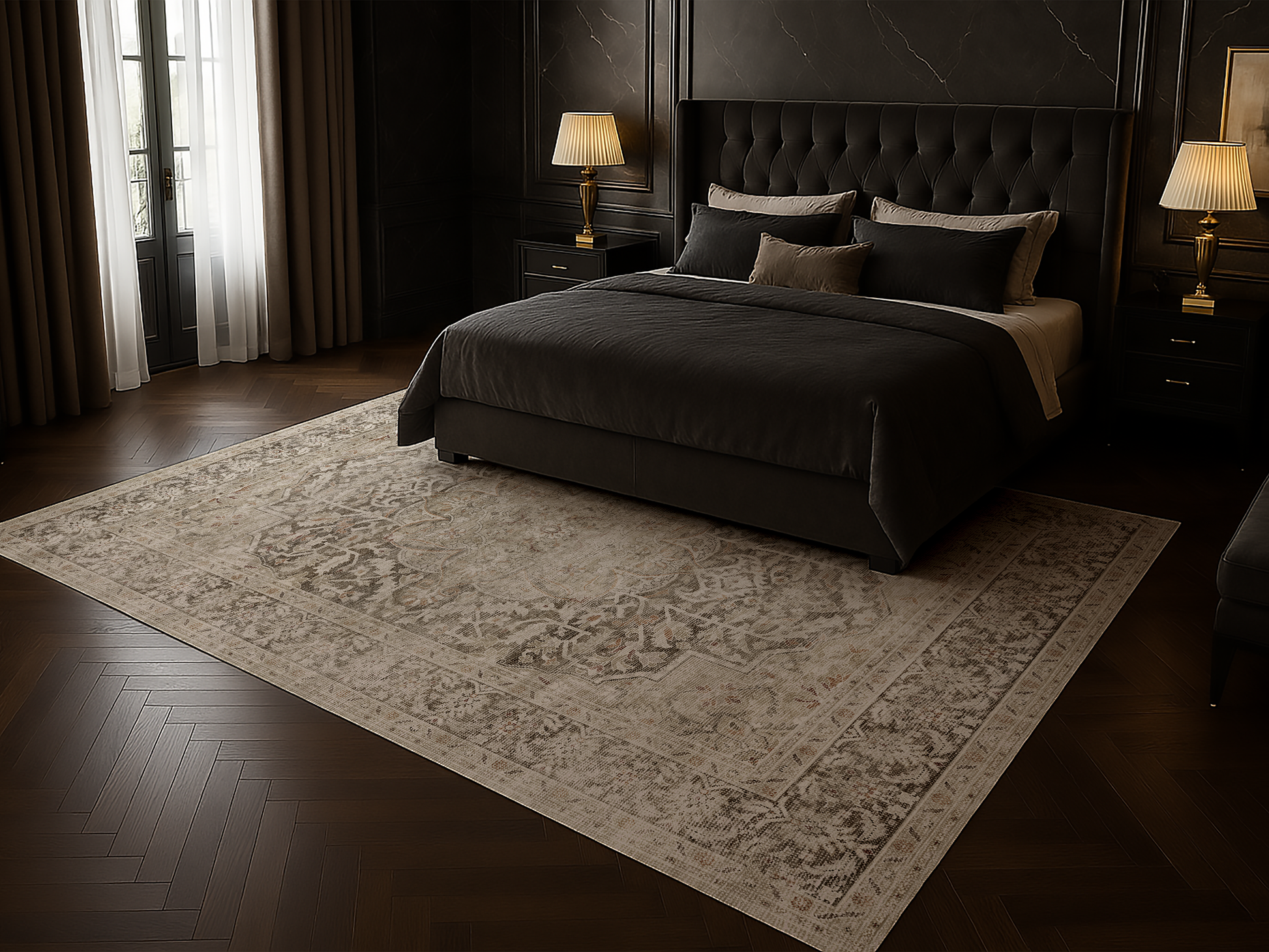 Cotty Home Premium Turkish Cotton, Washable Rug –  Non-Slip, Foldable, Multi-Size and Color