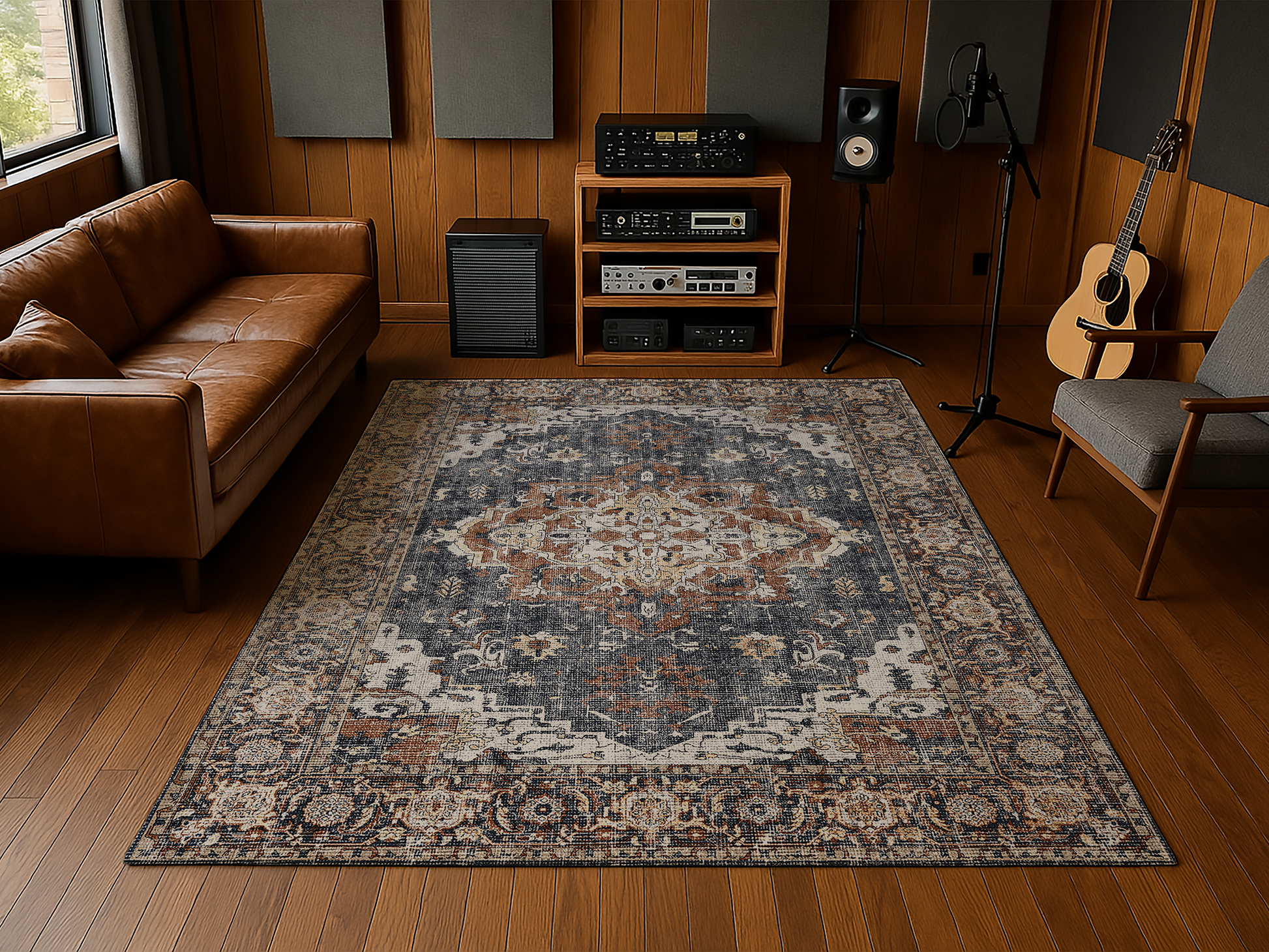 Cotty Home Premium Turkish Cotton, Washable Rug –  Non-Slip, Foldable, Multi-Size and Color