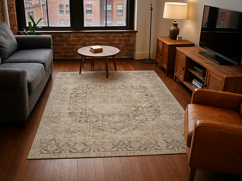 Cotty Home Premium Turkish Cotton, Washable Rug –  Non-Slip, Foldable, Multi-Size and Color