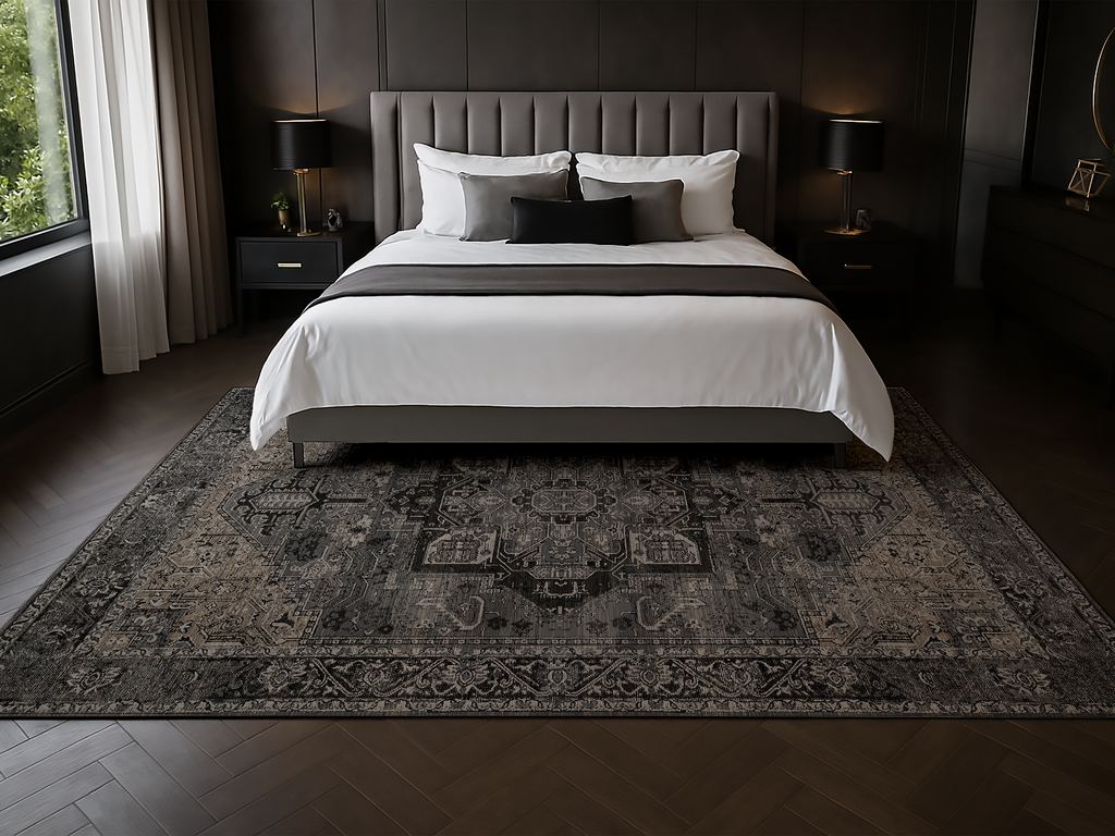 Cotty Home Premium Turkish Cotton, Washable Rug –  Non-Slip, Foldable, Multi-Size and Color