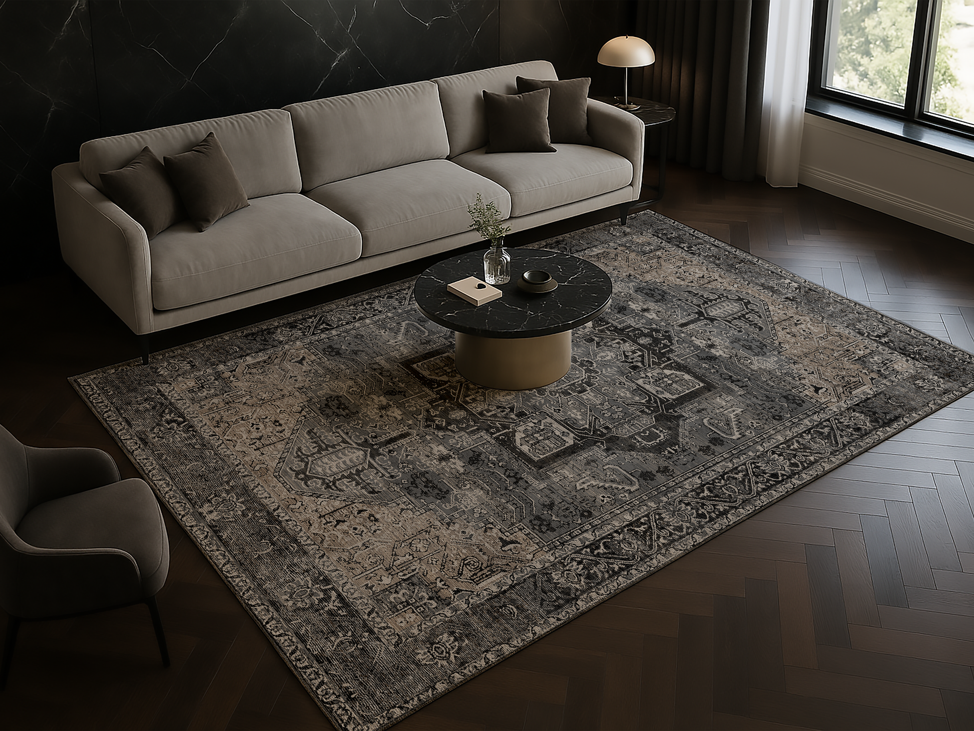 Cotty Home Premium Turkish Cotton, Washable Rug –  Non-Slip, Foldable, Multi-Size and Color
