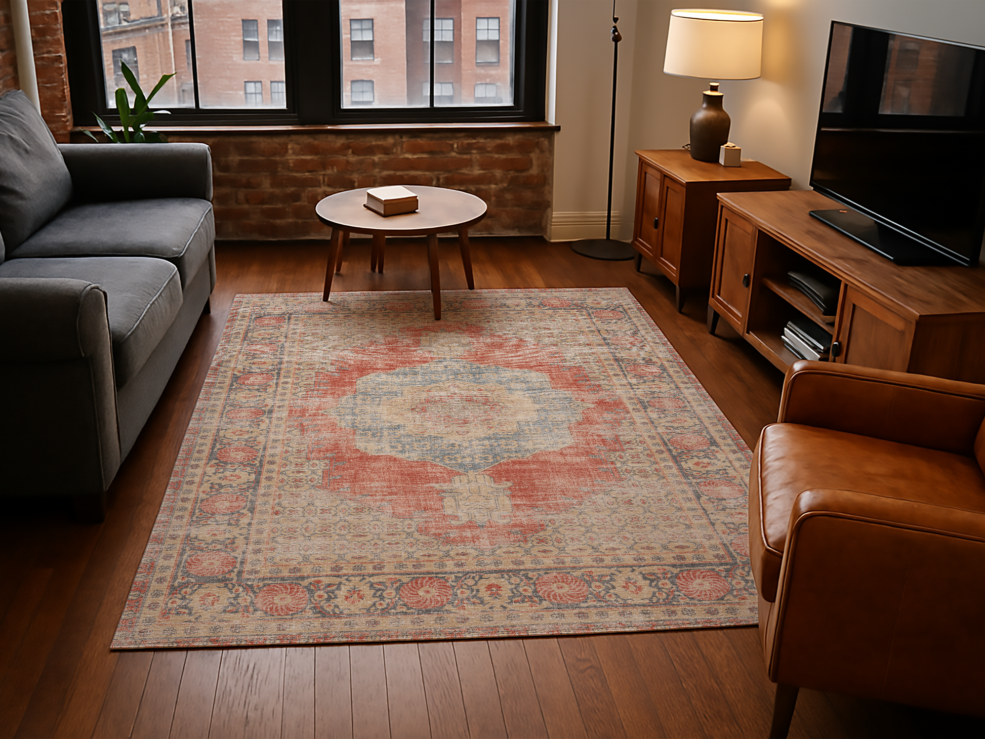 Cotty Home Premium Turkish Cotton, Washable Rug –  Non-Slip, Foldable, Multi-Size and Color