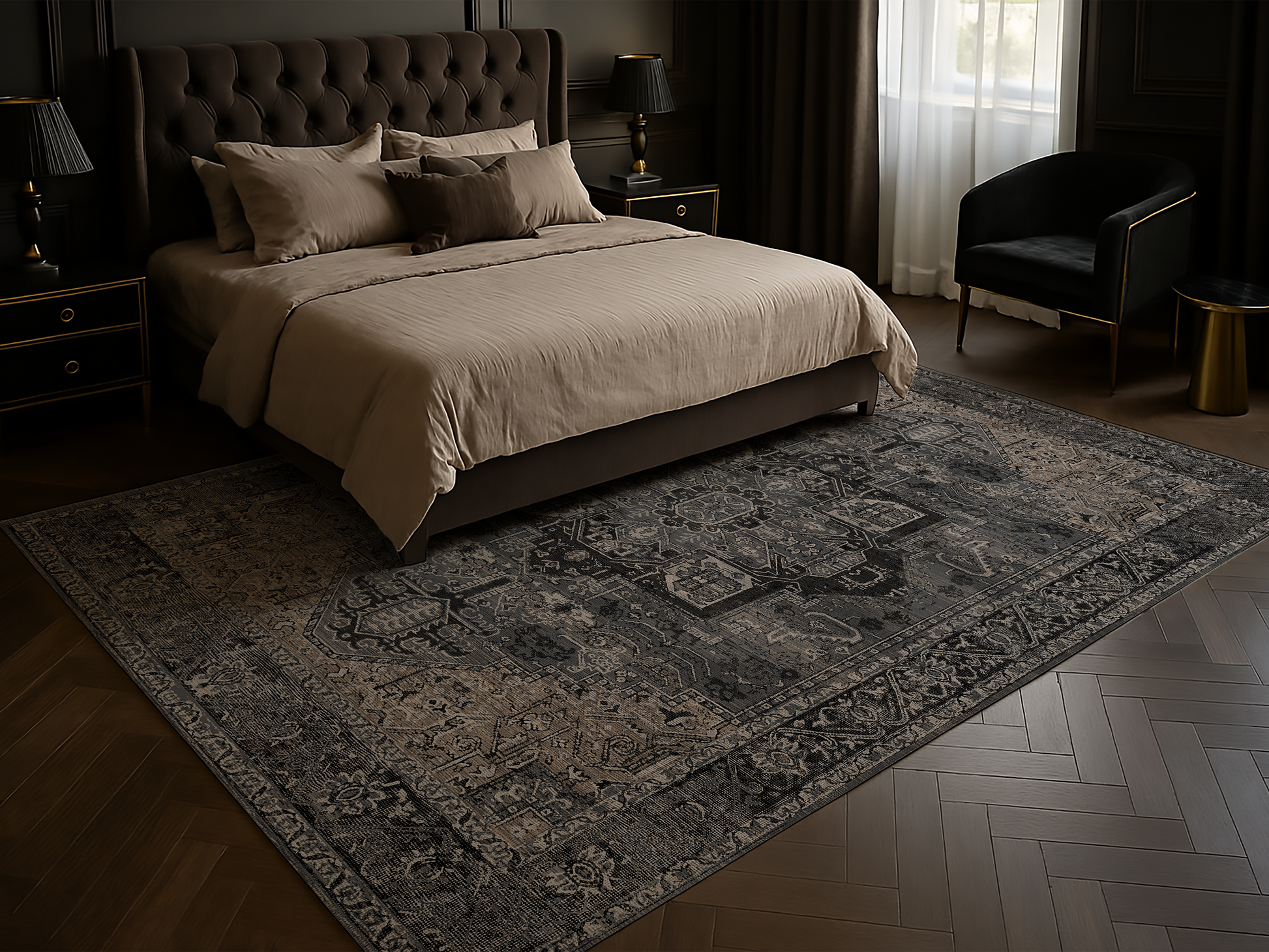 Cotty Home Premium Turkish Cotton, Washable Rug –  Non-Slip, Foldable, Multi-Size and Color