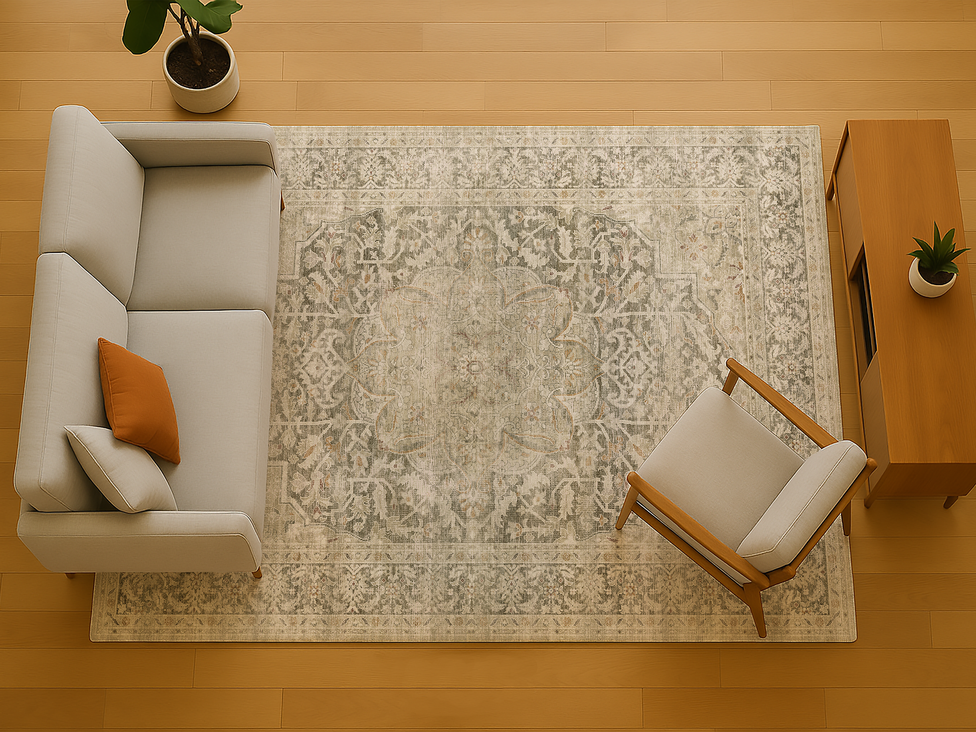 Cotty Home Premium Turkish Cotton, Washable Rug –  Non-Slip, Foldable, Multi-Size and Color