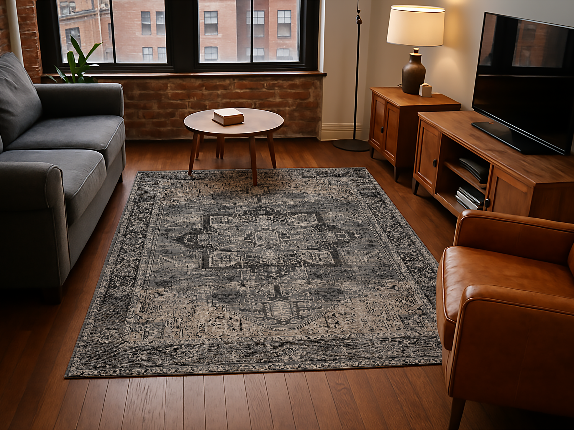 Cotty Home Premium Turkish Cotton, Washable Rug –  Non-Slip, Foldable, Multi-Size and Color