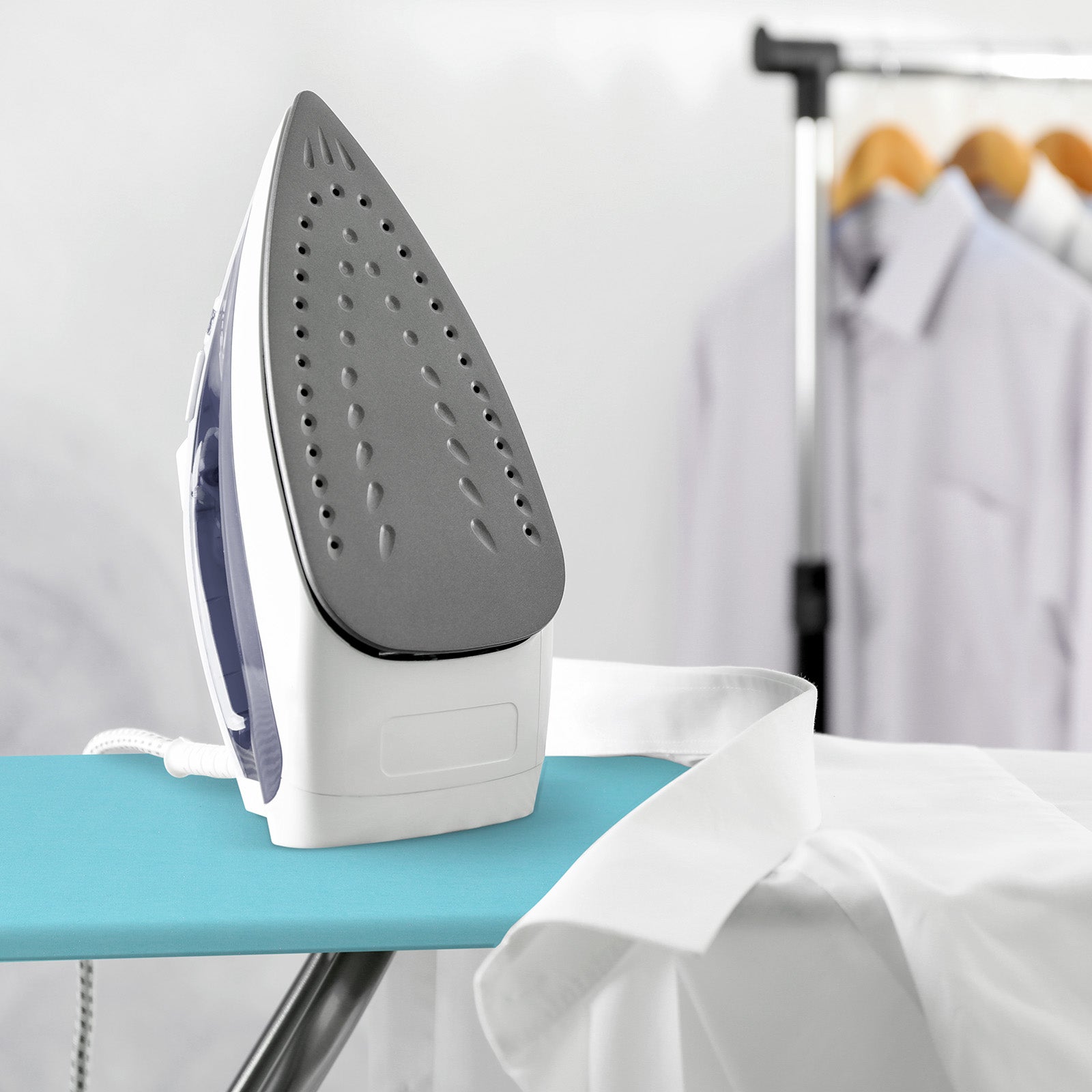 Cotty Home Ironing Board Cover – Extra Thick, Heat Reflective, Snug Fit, 15x54 inches, Turquoise